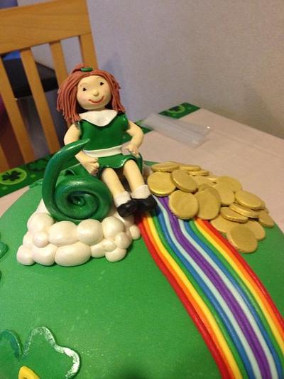 St. Patrick's Day Birthday Cake - Cake by Courtney Healan
