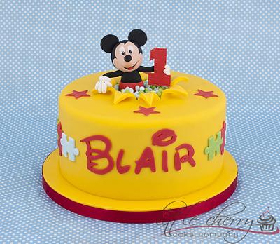 Mickey Mouse Cake - Cake by Little Cherry