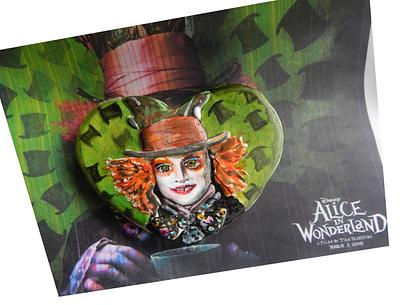 Alice in Wonderland (Mad Hatter) - Cake by Kim Coleman (Sugar Rush Custom Cookies)