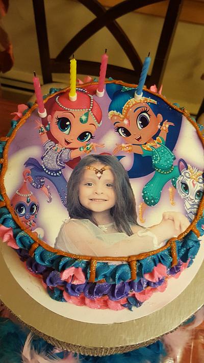 shimmer and shine  - Cake by harryjr
