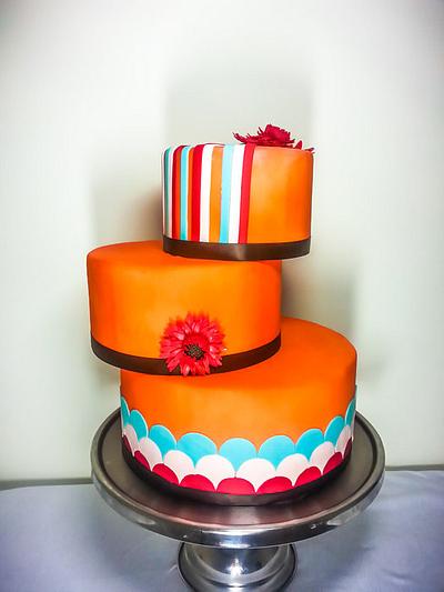 Summer on the edge! - Cake by Dalexia Bagley