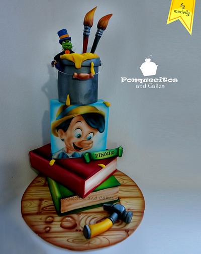 Pinocho Airbrush Cake - Cake by Marielly Parra