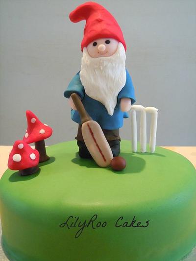 Norman the gnome - Cake by Jo Waterman