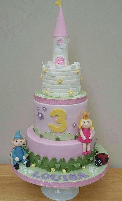 Ben and Holly's Little Kingdom - Cake by The Buttercream Pantry