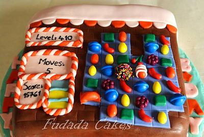 Candy Crush Cake - Cake by Fatema Elnashar