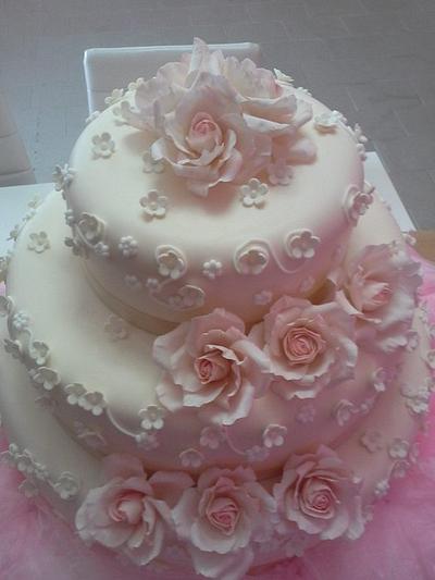 Le mie rose... - Cake by MoniaCakeDesign
