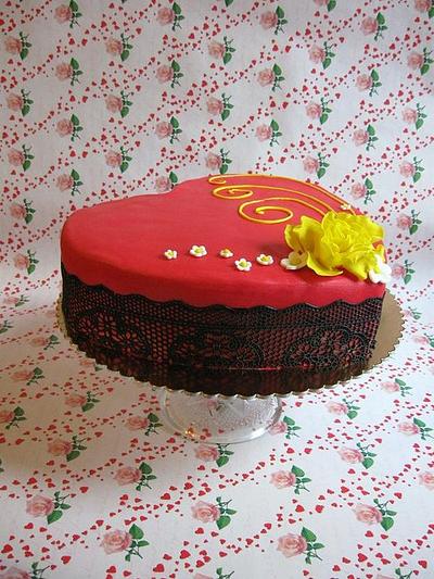 Heart - Cake by Wanda
