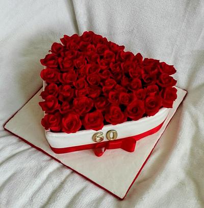 60 roses - Cake by Anka