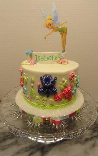 Tinkerbell - Cake by Rosalynne Rogers