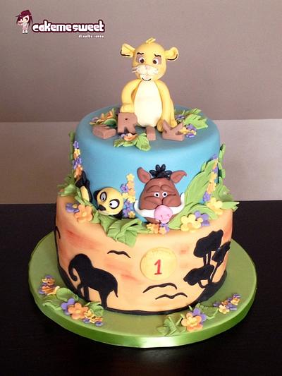 King lion Birthday cake - Cake by Naike Lanza