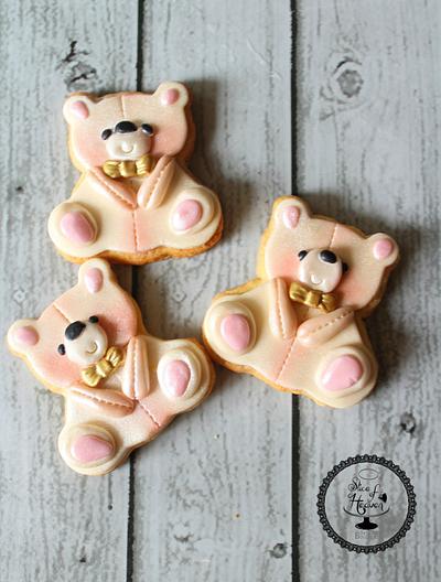Teddy Bear Love Cookies - Cake by Slice of Heaven By Geethu