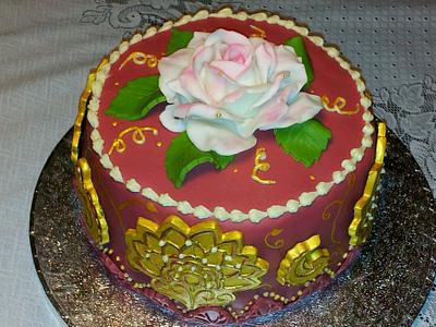 oriental rose - Cake by karin nordlund