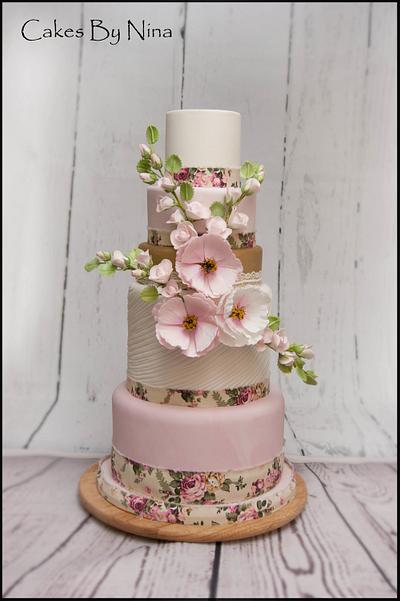 Rosealyn - Cake by Cakes by Nina Camberley