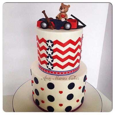 Vintage Toy Birthday - Cake by Ann-Marie Youngblood