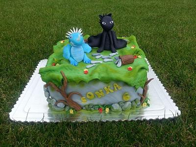 How to train your dragon - Cake by LuciaB