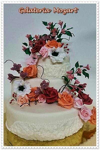 colorful flowers - Cake by Gelateria Mozart 