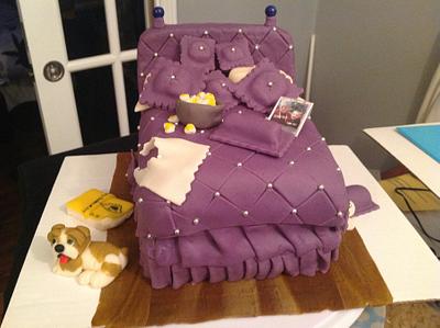 Bed Birthday Cake - Cake by Raindrops
