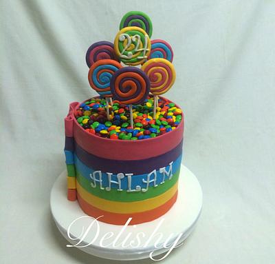 Candy cake - Cake by Zahraa