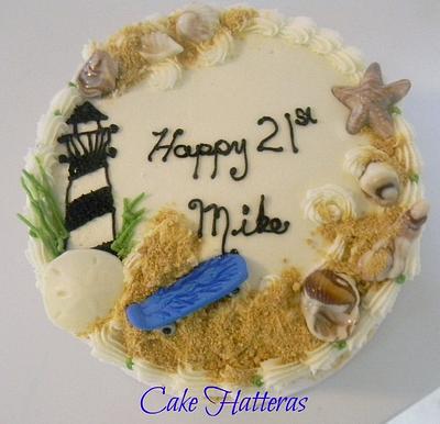 21st Birthday - Cake by Donna Tokazowski- Cake Hatteras, Martinsburg WV
