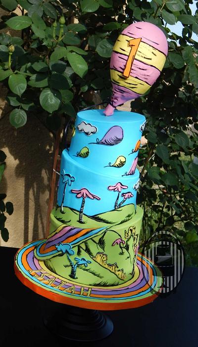 Oh the places you'll go - Cake by Olga
