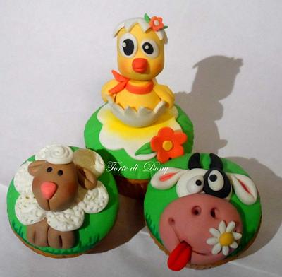 Gli animaletti della fattoria - Cake by Donatella Bussacchetti