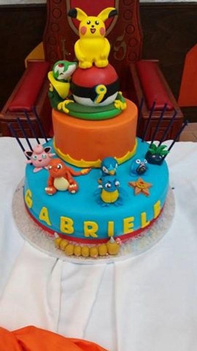 torta pokemon go - Cake by loryCakeDesigner