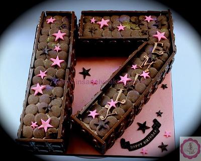 Twins Double Celebration Cakes - Cake by InsanelyCakes