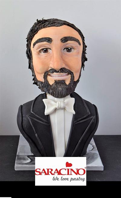Luciano Pavarotti - Gone too soon - A Cake Collective Collaboration - Cake by Zlatina Lewis Cake Boutique