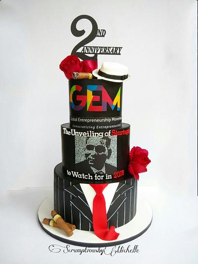 Gangster themed cake - Cake by Michelle Chan