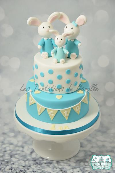 Bunny Family - Cake by Les Tentations de Camille