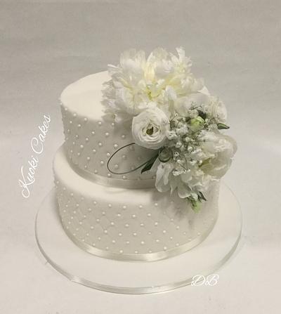 Wedding cake Flower - Cake by Donatella Bussacchetti