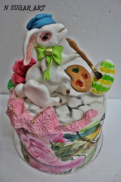 Easter bunny - Cake by N SUGAR ART