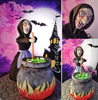 Witch cake topper - Cake by Mania M. - CandymaniaC