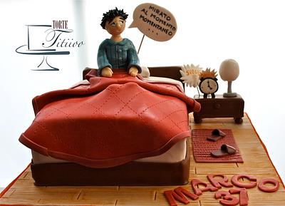 The work hurts - Cake by Torte Titiioo