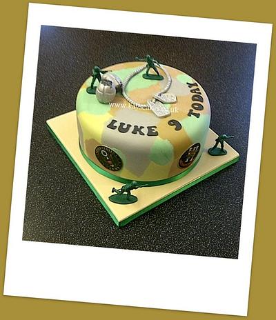 Army themed birthday cake - Cake by Kays Cakes