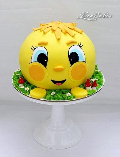 Colobok-3D cake  - Cake by Zara