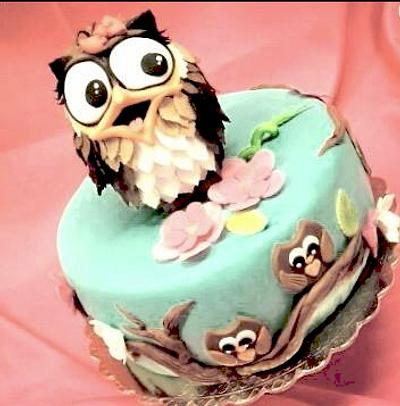 ROMANTIC OWL - Cake by Fernanda de Vita