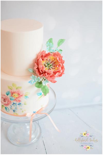 Spring Wedding  - Cake by Dollybird Bakes