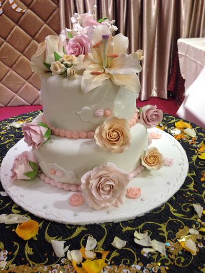 Wedding cake !! - Cake by Manjari jain 
