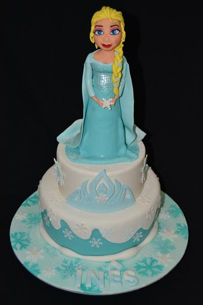 Elsa  - Cake by Doces Tentações