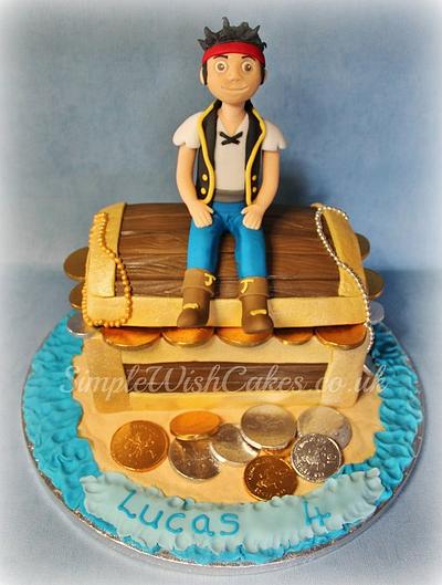 Jake and his Treasure chest - Cake by Stef and Carla (Simple Wish Cakes)