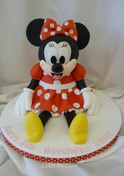 Minnie Mouse 3D - Cake by Carol