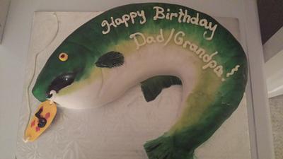 Pickerel Birthday Cake - Cake by Cakes by J