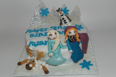 let it go! - Cake by Justine
