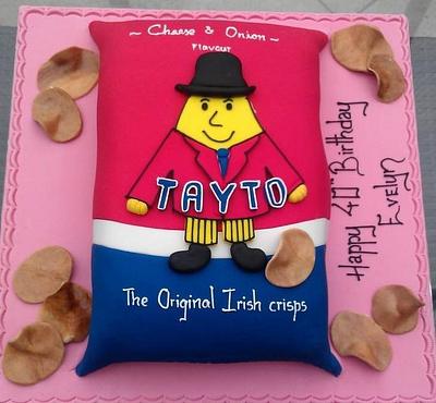 Bag of Irish Crisps - Cake by melpasley