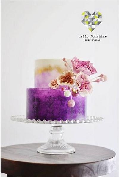 Purple lovin' - Cake by Hello Sunshine Cake Studio