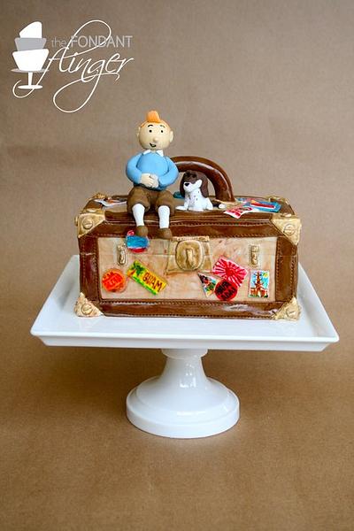 Adventures of TinTin Cake - Cake by Rachel Skvaril