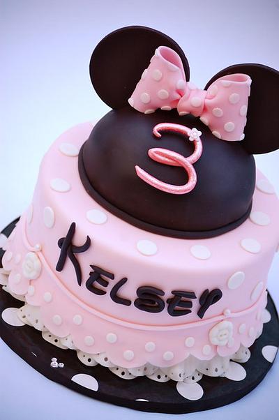 Minnie Mouse's Petticoats - Cake by Lesley Wright