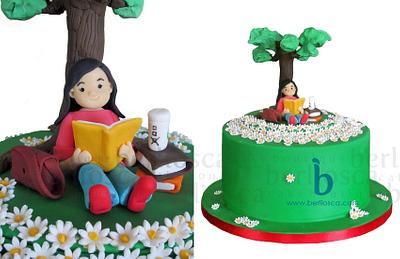 Reading under the tree - Cake by Berliosca Cake Boutique