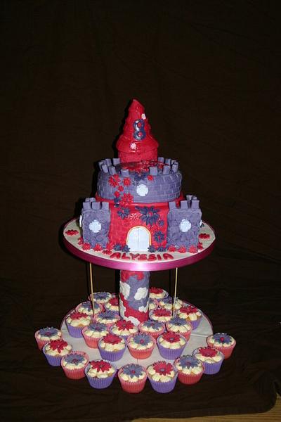 8th Birthday Castle - Cake by Tiggy